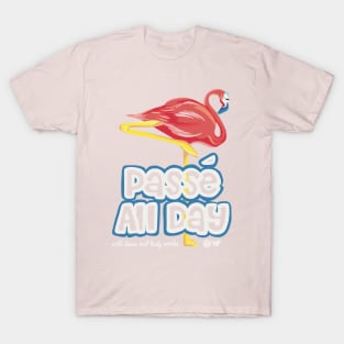 Passé All Day Flamingo Ballet T-Shirt